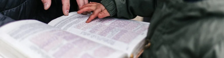 IR Christian teaching banner